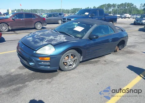 2004 Mitsubishi Eclipse Spyder Gs from USA, damaged, VIN 4A3AE45G54E096197